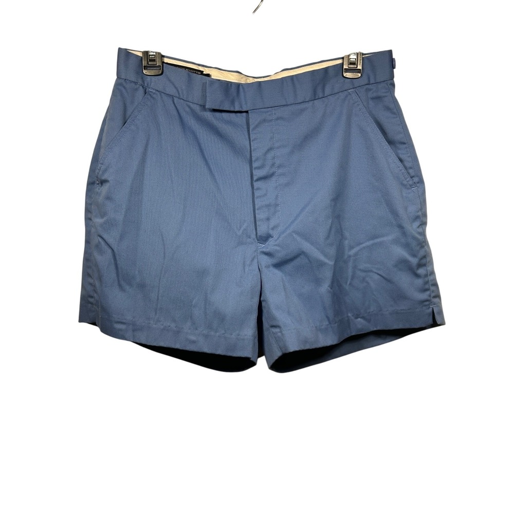 Royal Knight Mens Blue Shorts Flat‎ Front Casual Golf Size 32